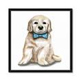 Picture of Bow Tie Golden  _GroupedProduct_Square_Mini_ _GroupedProduct_Square_Framed_Matted_
