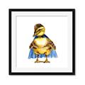 Picture of Captain Quack _GroupedProduct_Square_Mini_ _GroupedProduct_Square_Framed_Matted_