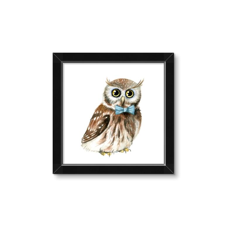 Picture of Oliver The Owl _GroupedProduct_Square_Mini_ _GroupedProduct_Square_Framed_Matted_