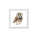 Picture of Oliver The Owl _GroupedProduct_Square_Mini_ _GroupedProduct_Square_Framed_Matted_