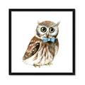 Picture of Oliver The Owl _GroupedProduct_Square_Mini_ _GroupedProduct_Square_Framed_Matted_
