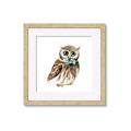 Picture of Oliver The Owl _GroupedProduct_Square_Mini_ _GroupedProduct_Square_Framed_Matted_