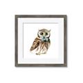 Picture of Oliver The Owl _GroupedProduct_Square_Mini_ _GroupedProduct_Square_Framed_Matted_