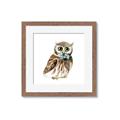 Picture of Oliver The Owl _GroupedProduct_Square_Mini_ _GroupedProduct_Square_Framed_Matted_