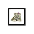 Picture of Lucy Leopard _GroupedProduct_Square_Mini_ _GroupedProduct_Square_Framed_Matted_