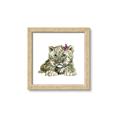 Picture of Lucy Leopard _GroupedProduct_Square_Mini_ _GroupedProduct_Square_Framed_Matted_