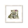 Picture of Lucy Leopard _GroupedProduct_Square_Mini_ _GroupedProduct_Square_Framed_Matted_