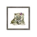 Picture of Lucy Leopard _GroupedProduct_Square_Mini_ _GroupedProduct_Square_Framed_Matted_