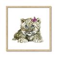 Picture of Lucy Leopard _GroupedProduct_Square_Mini_ _GroupedProduct_Square_Framed_Matted_