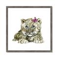 Picture of Lucy Leopard _GroupedProduct_Square_Mini_ _GroupedProduct_Square_Framed_Matted_