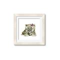 Picture of Lucy Leopard _GroupedProduct_Square_Mini_ _GroupedProduct_Square_Framed_Matted_