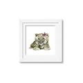 Picture of Lucy Leopard _GroupedProduct_Square_Mini_ _GroupedProduct_Square_Framed_Matted_