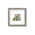 Picture of Lucy Leopard _GroupedProduct_Square_Mini_ _GroupedProduct_Square_Framed_Matted_