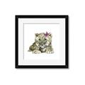 Picture of Lucy Leopard _GroupedProduct_Square_Mini_ _GroupedProduct_Square_Framed_Matted_