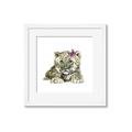 Picture of Lucy Leopard _GroupedProduct_Square_Mini_ _GroupedProduct_Square_Framed_Matted_