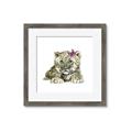 Picture of Lucy Leopard _GroupedProduct_Square_Mini_ _GroupedProduct_Square_Framed_Matted_