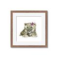 Picture of Lucy Leopard _GroupedProduct_Square_Mini_ _GroupedProduct_Square_Framed_Matted_