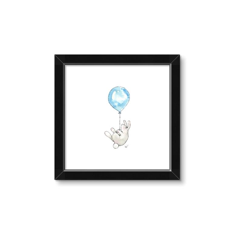 Picture of Blue Balloon _GroupedProduct_Square_Mini_ _GroupedProduct_Square_Framed_Matted_