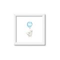 Picture of Blue Balloon _GroupedProduct_Square_Mini_ _GroupedProduct_Square_Framed_Matted_