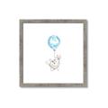 Picture of Blue Balloon _GroupedProduct_Square_Mini_ _GroupedProduct_Square_Framed_Matted_