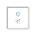 Picture of Blue Balloon _GroupedProduct_Square_Mini_ _GroupedProduct_Square_Framed_Matted_