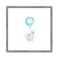 Picture of Blue Balloon _GroupedProduct_Square_Mini_ _GroupedProduct_Square_Framed_Matted_