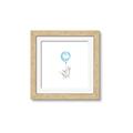 Picture of Blue Balloon _GroupedProduct_Square_Mini_ _GroupedProduct_Square_Framed_Matted_