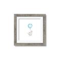 Picture of Blue Balloon _GroupedProduct_Square_Mini_ _GroupedProduct_Square_Framed_Matted_