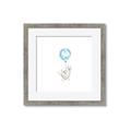 Picture of Blue Balloon _GroupedProduct_Square_Mini_ _GroupedProduct_Square_Framed_Matted_