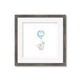 Picture of Blue Balloon _GroupedProduct_Square_Mini_ _GroupedProduct_Square_Framed_Matted_