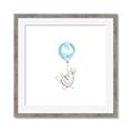 Picture of Blue Balloon _GroupedProduct_Square_Mini_ _GroupedProduct_Square_Framed_Matted_