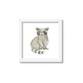 Picture of Baby Raccoon _GroupedProduct_Square_Mini_ _GroupedProduct_Square_Framed_Matted_