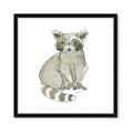 Picture of Baby Raccoon _GroupedProduct_Square_Mini_ _GroupedProduct_Square_Framed_Matted_