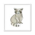 Picture of Baby Raccoon _GroupedProduct_Square_Mini_ _GroupedProduct_Square_Framed_Matted_