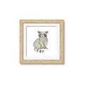 Picture of Baby Raccoon _GroupedProduct_Square_Mini_ _GroupedProduct_Square_Framed_Matted_