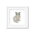 Picture of Baby Raccoon _GroupedProduct_Square_Mini_ _GroupedProduct_Square_Framed_Matted_