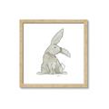 Picture of Baby Rabbit _GroupedProduct_Square_Mini_ _GroupedProduct_Square_Framed_Matted_