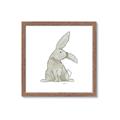 Picture of Baby Rabbit _GroupedProduct_Square_Mini_ _GroupedProduct_Square_Framed_Matted_