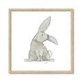 Picture of Baby Rabbit _GroupedProduct_Square_Mini_ _GroupedProduct_Square_Framed_Matted_