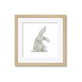 Picture of Baby Rabbit _GroupedProduct_Square_Mini_ _GroupedProduct_Square_Framed_Matted_