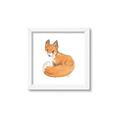 Picture of Baby Fox _GroupedProduct_Square_Mini_ _GroupedProduct_Square_Framed_Matted_