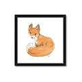 Picture of Baby Fox _GroupedProduct_Square_Mini_ _GroupedProduct_Square_Framed_Matted_