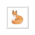 Picture of Baby Fox _GroupedProduct_Square_Mini_ _GroupedProduct_Square_Framed_Matted_