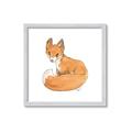 Picture of Baby Fox _GroupedProduct_Square_Mini_ _GroupedProduct_Square_Framed_Matted_