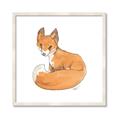 Picture of Baby Fox _GroupedProduct_Square_Mini_ _GroupedProduct_Square_Framed_Matted_