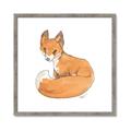 Picture of Baby Fox _GroupedProduct_Square_Mini_ _GroupedProduct_Square_Framed_Matted_