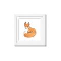 Picture of Baby Fox _GroupedProduct_Square_Mini_ _GroupedProduct_Square_Framed_Matted_