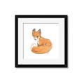 Picture of Baby Fox _GroupedProduct_Square_Mini_ _GroupedProduct_Square_Framed_Matted_