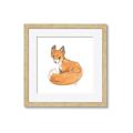 Picture of Baby Fox _GroupedProduct_Square_Mini_ _GroupedProduct_Square_Framed_Matted_