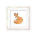Picture of Baby Fox _GroupedProduct_Square_Mini_ _GroupedProduct_Square_Framed_Matted_